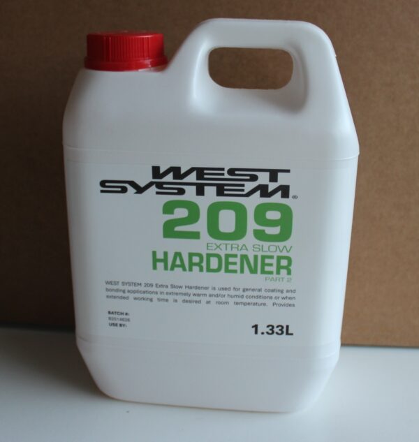 209 West System EXTRA Slow Hardener 1.33L