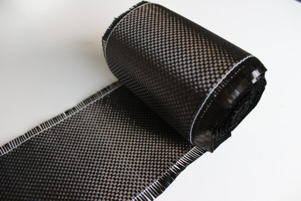 Carbon Fibre 10cm wide tape 3k Plain weave 200gsm