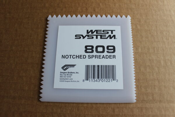 West System V-Notched Glue Spreader 1pce