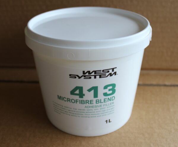West System Micro-fibre Blend 413 1L Bucket (Glue Powder)
